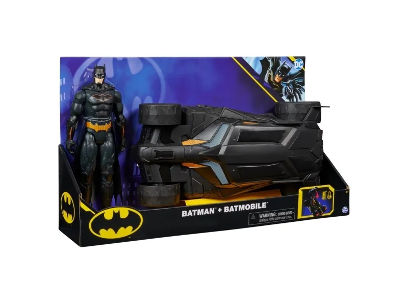 Batman Value Batmobile with 30 cm Figure - Assorted