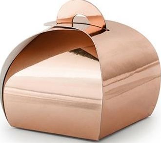 Geschenkboxen Rose Gold Rund