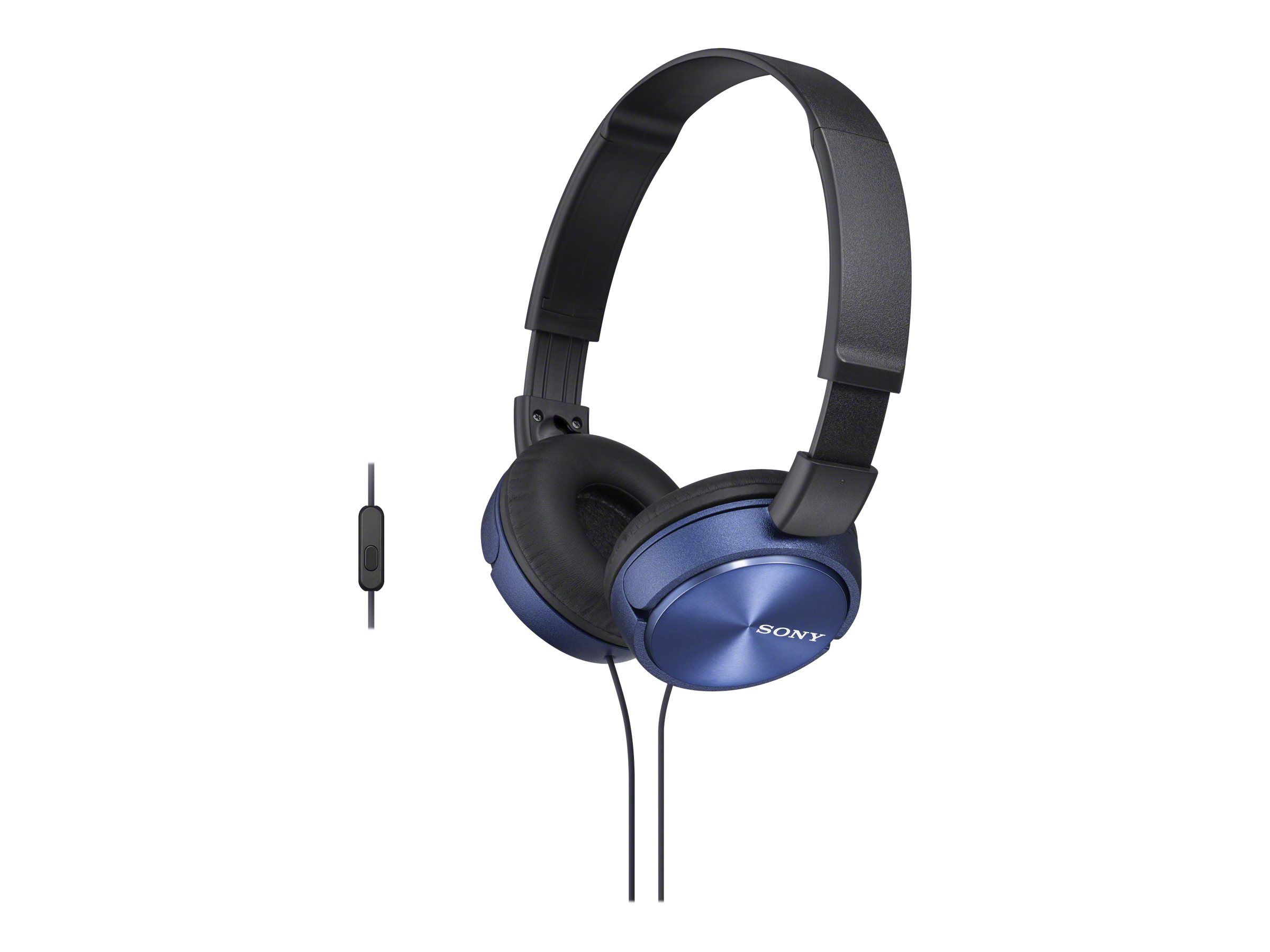 Sony Mdr-Zx310 - Hovedtelefoner - Fuld Størrelse - Kablet - 3,5 Mm Jackstik - Blå