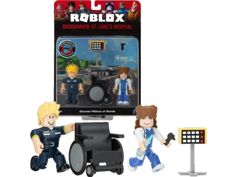 Roblox Brookhave St. Luke's Hospital Figure Pack [Includes