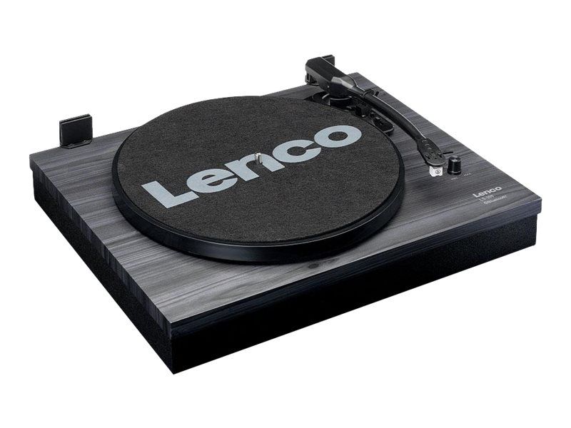 Lenco Ls-300, Audio-Plattenspieler Mit Riemenantrieb, Schwarz, Holz, 33,45 Rpm, 33,45 Rpm, 24 W