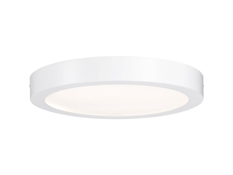 Lunar Led Panel 3000K 300Mm 17W White Matt Aluminum