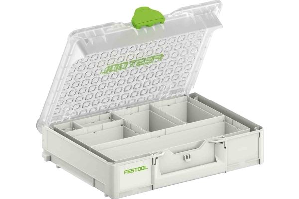 Festool 204854, Werkzeugkasten-Set, Kunststoff, Weiß, 7,4 L, 20 Kg, 296 Mm