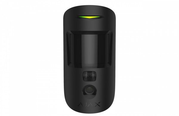 Ajax Motioncam (Phod), Væg, Indendørs, Sort, Aes, Android, Ios, Ip50