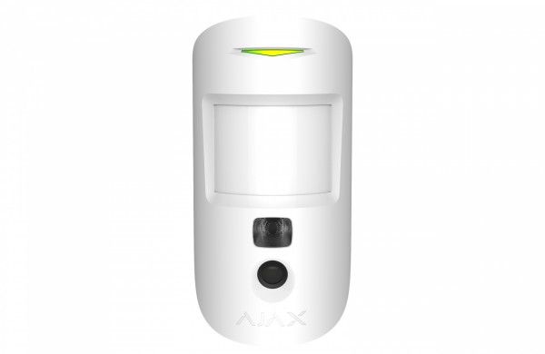 Ajax Motioncam (Phod), Væg, Indendørs, Hvid, Aes, Android, Ios, Ip50