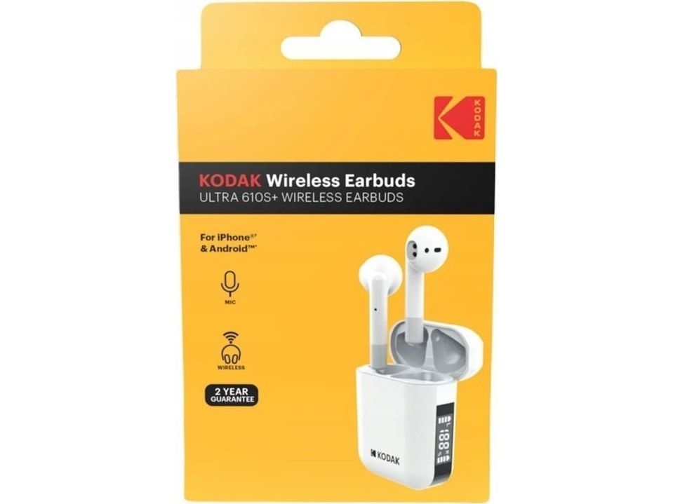 Kodak BLUETOOTH Kopfhörer Kodak 610S+ + PowerBank / Ladegerät Box