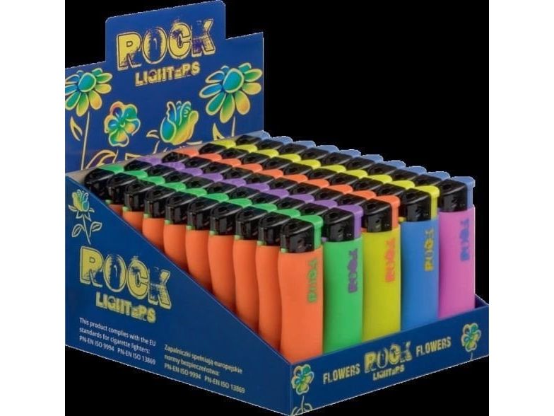 Kost Rock Blumen Piezo Feuerzeug 1Pc