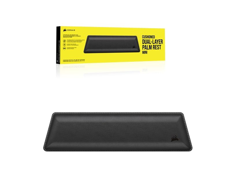 Corsair Cushioned Dual, Ledge, Schwarz, 347 mm, 95 mm, 25 mm 