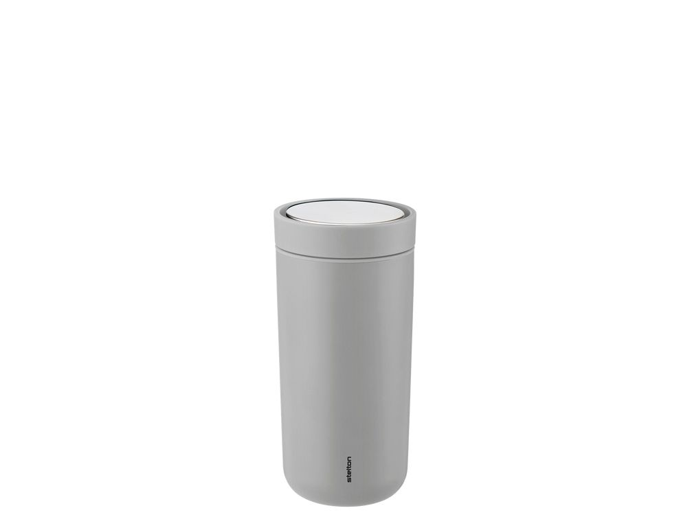 Stelton To Go Click, Grau, Edelstahl, Polypropylen, Kunststoff, 4 H, 8 H