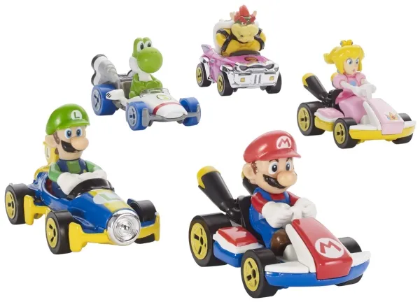 Hot Wheels Mario Kart GBG26, Go-Kart, 3 Jahr(e), Metall, Kunststoff,  Mehrfarbig