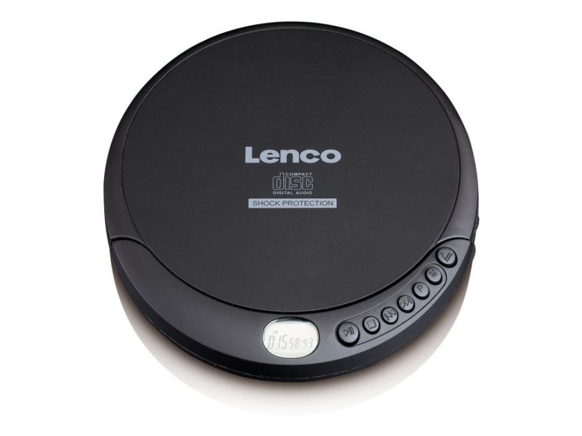 Lenco Cd-200, Schwarz, Tragbarer Cd-Player