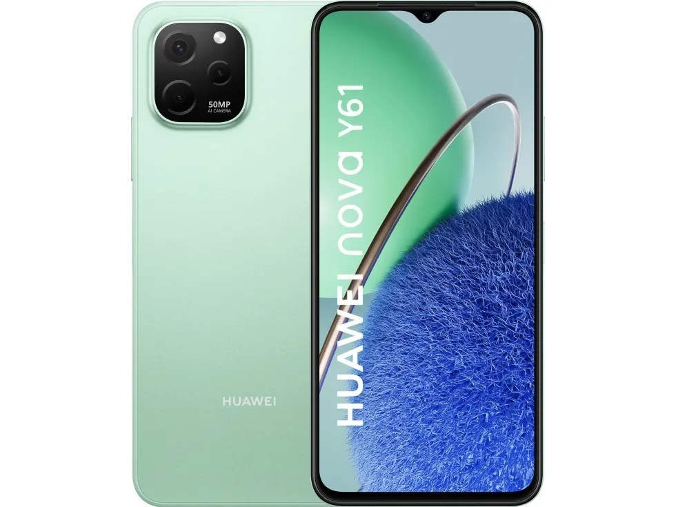 huawei nova y61 mint green