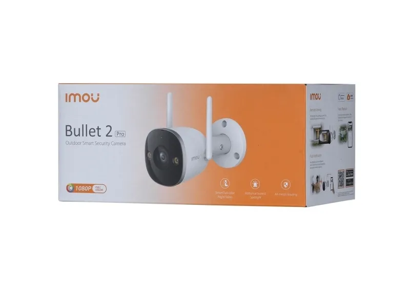 Imou Bullet 2 Pro Caméra de sécurité Wi-Fi 1080p H.265 - COOL AG