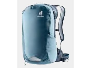 Deuter Race Air 14+3, Oben, Fahrradfahren, Bergsteigen, Blau, Unisex, 100 D, Seitentasche