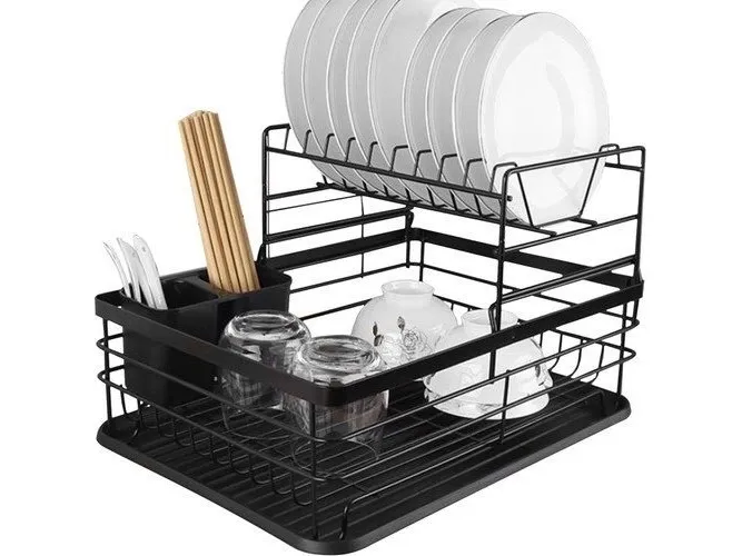 Ruhhy 19163 two-level dish drainer