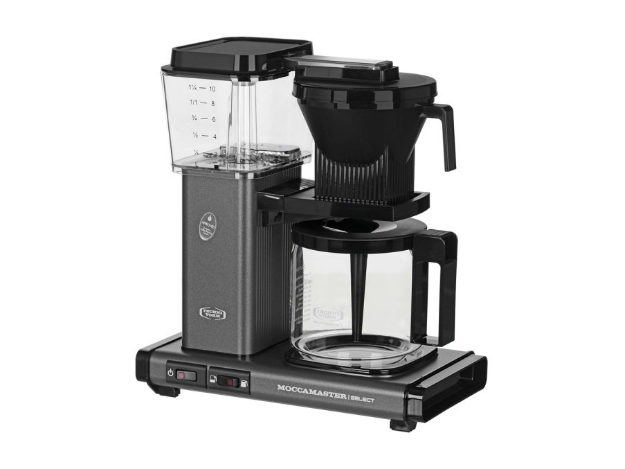 Moccamaster Kbg 741 Ao, Filterkaffeemaschine, 1,25 L, Gemahlener Kaffee, Grau
