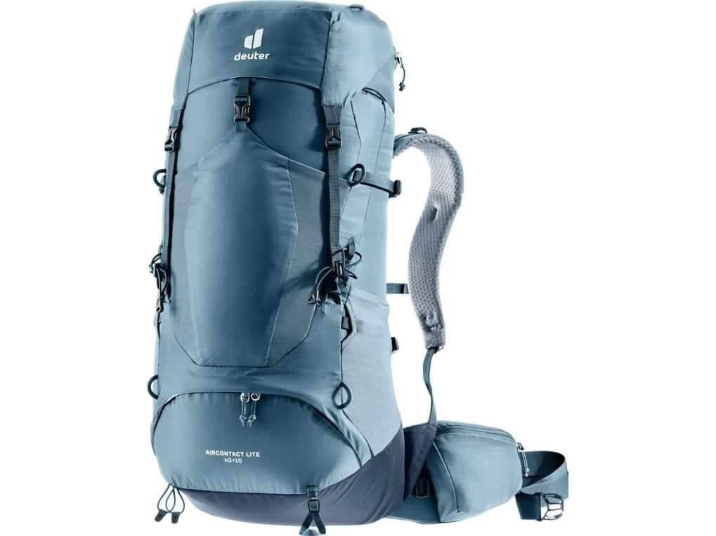 Deuter Aircontact Lite 40 + 10, Interner Rahmen, Oben, Wandern, Blau, Atlantic-Ink, Erwachsener