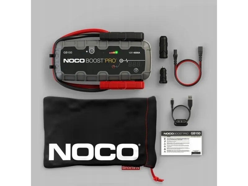 NOCO GB150 Boost 12V 3000A Jump Starter Starthilfe mit