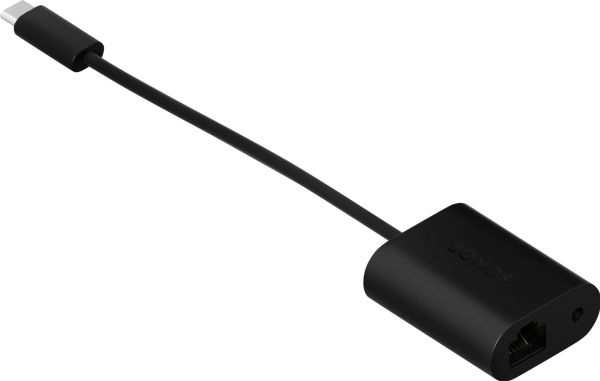 Sonos Cdnglww1blk, Rj-45, Female, Usb Type-C, Male, 0.2 M, Black