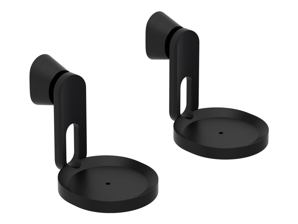 Sonos - Montagesatz (Wandhalterung, Wandhalterung) - Für Lautsprecher - Schwarz (2Er-Pack)
