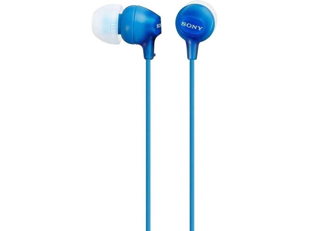 Sony Ex15ap In-Ear-Kopfhörer, Kabelgebunden, 8 - 22000 Hz, Anrufe/Musik, 3 G, Kopfhörer, Blau