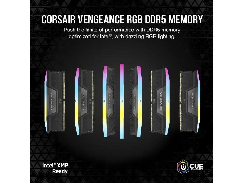 Corsair Vengeance RGB CMH96GX5M4B6000C30, 96 GB, 4 x 24 GB, DDR5