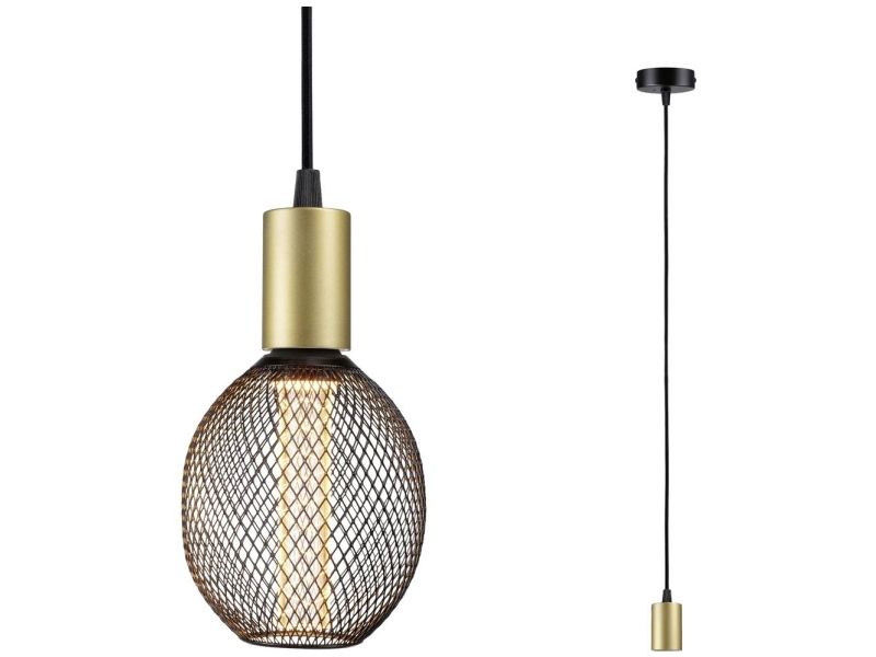 Paulmann Ravi, Led, E27, Ip44, Sort, Guld