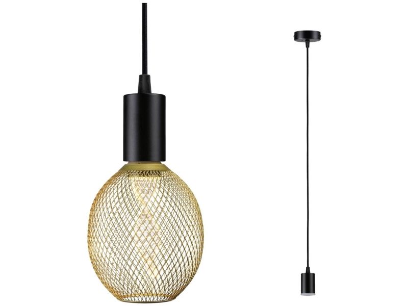 Paulmann Ravi, Led, E27, Ip44, Sort, Guld