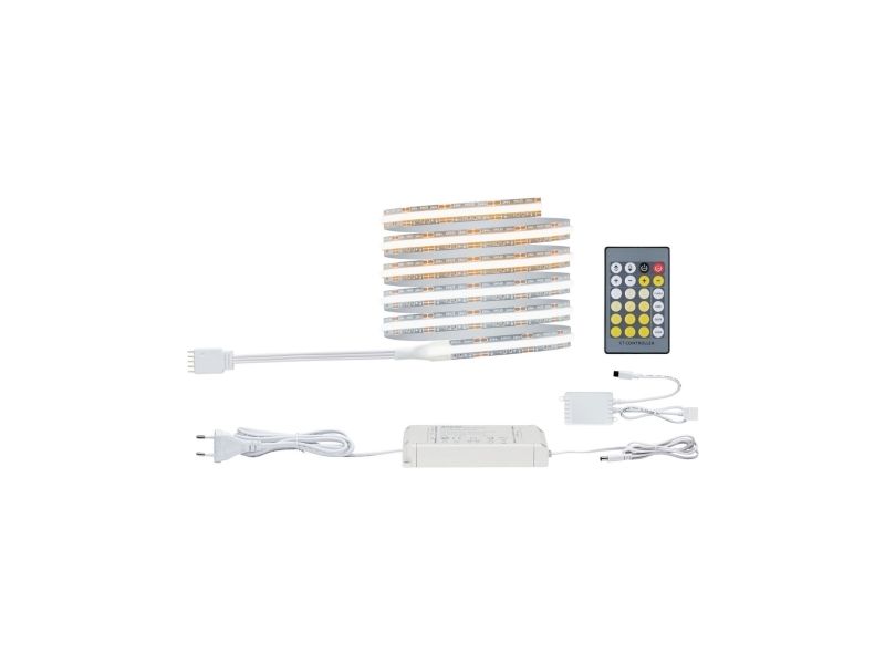Paulmann 71110, Universal Stribelys, Indendørs, Sølv, Plast, Ip20, Ii