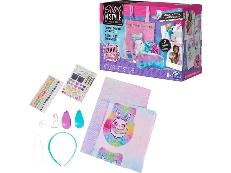  Cool Maker, Stitch 'N Style Fashion Studio Refill with
