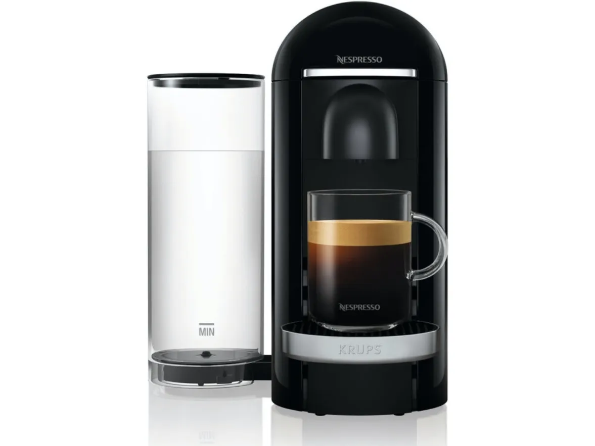 Krups Nespresso XN900, Espressomaskin, 1,8 l, Kaffekapslar, 1260 W, Svart,  Rostfritt stål