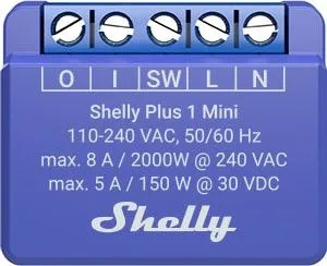 Shelly PLUS PM Mini, Weiß, 802.11b, 802.11g, Wi-Fi 4 (802.11n), 2