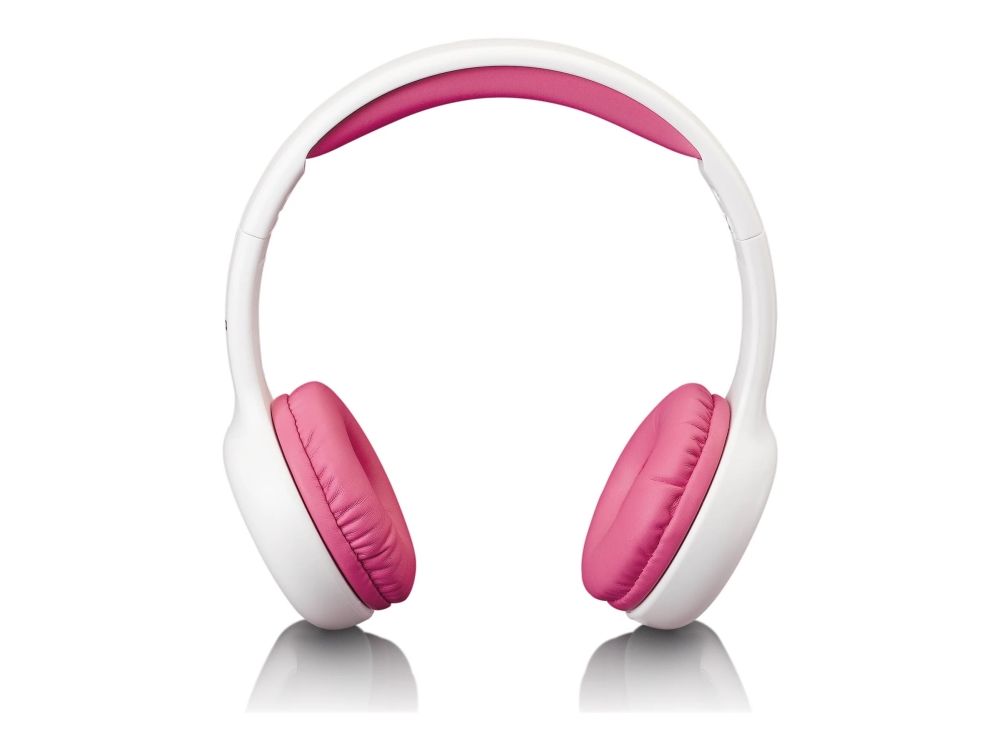 Lenco Hp-010Pk, Kabelgebunden, Musik, 112 G, Kopfhörer, Pink, Weiß