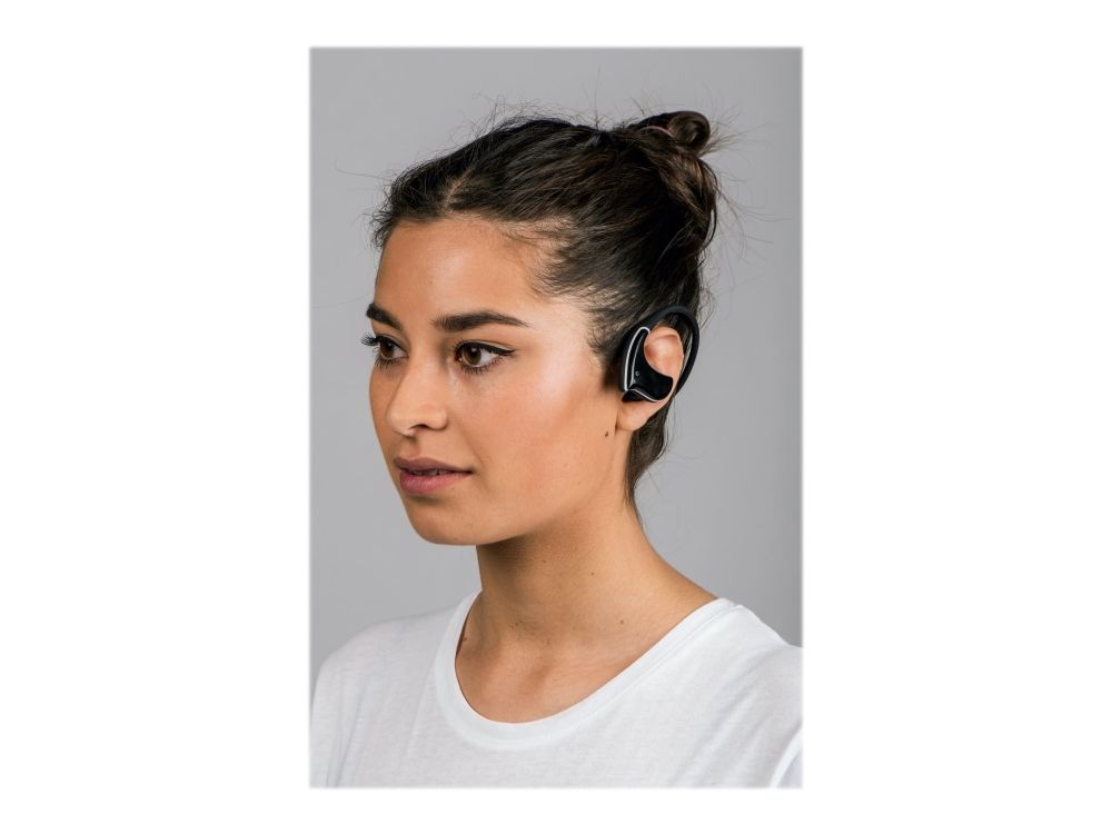 Lenco Btx-750Bk On Ear Headset Bluetooth Sport Schwarzes Headset, Nackenbügel, Schweißresistent