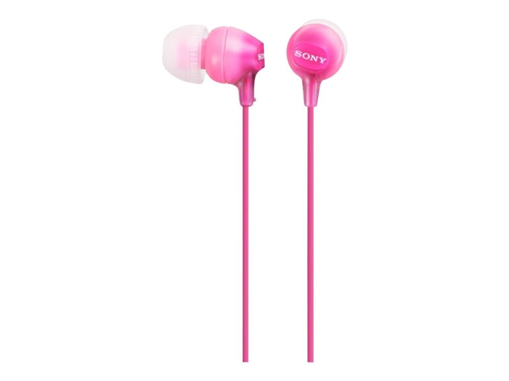 Sony Mdr-Ex15ap, Kabelgebunden, 8 - 22000 Hz, Anrufe/Musik, 3 G, Kopfhörer, Pink