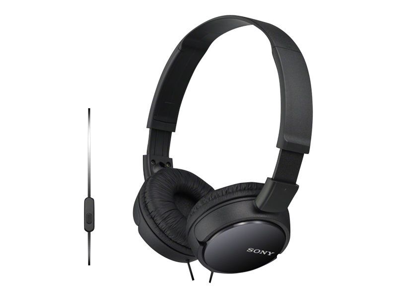 Sony Mdr-Zx110, Kabelgebunden, 12 - 22000 Hz, Musik, 120 G, Kopfhörer, Schwarz