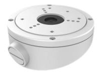 Hikvision Ds-1281Zj-S - Kamerakuppelmonteringsbøjle Med Hældning - Med Samledåse - Loftsmonterbar - Indendørs, Udendørs - Hvid - For 2 Mp Audio Camer