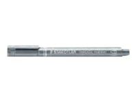 Staedtler 8323, Silber, Rundspitze, 1 Mm, 2 Mm, 1 Stück(E)