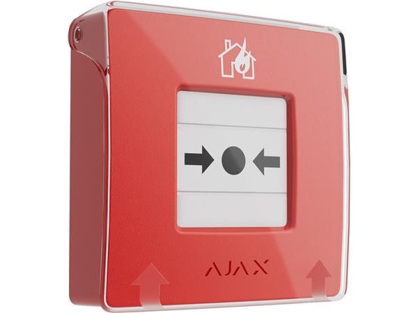 Pavojaus Mygtukas Ajax Manual Call Point, Raudonos Spalvos