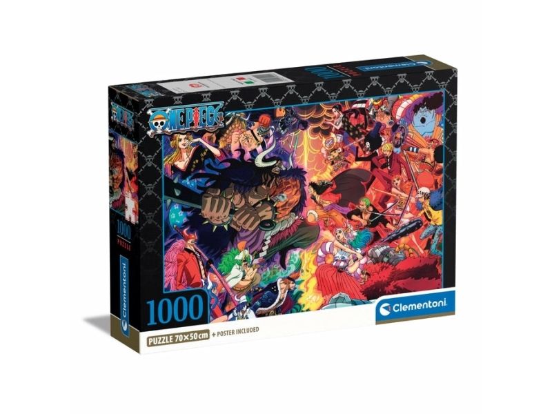 Clementoni Impossible One Piece, 1000 kpl, Sarjakuvat, 18 vuosi/vuosia