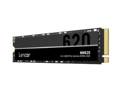 Lexar | SSD | NM620 | 512 GB | SSD formfaktor M.2 2280 | SSD gränssnitt PCIe Gen3x4 | Läshastighet 3300 MB/s | Skrivhastighet 2400 MB/s