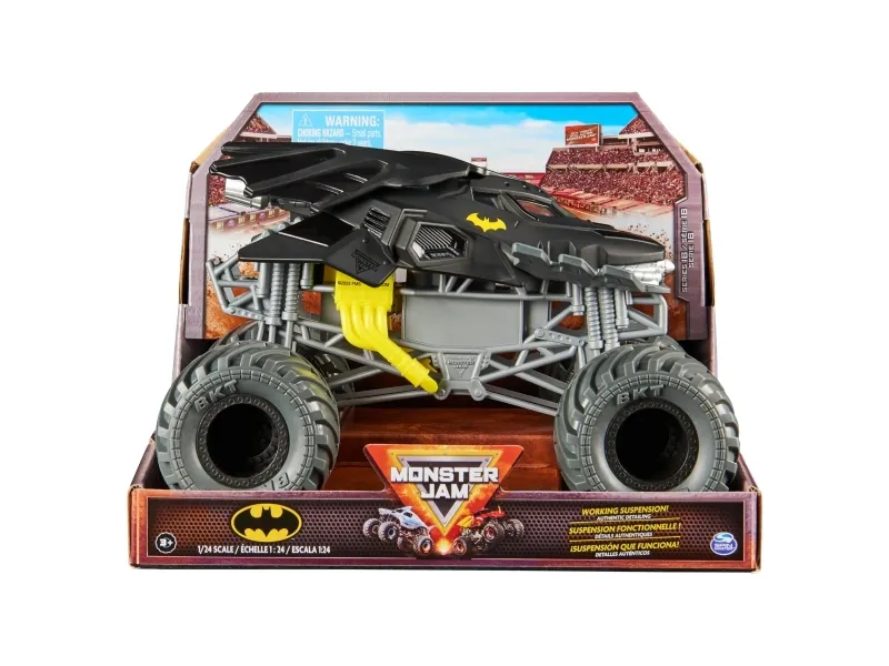 Monster Jam Batman, Monstertruck, 3 År, Metall, Svart, Grå, Gul