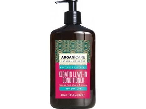 ARGANICARE keratin leave-in balsam för torrt hår 400 ml
