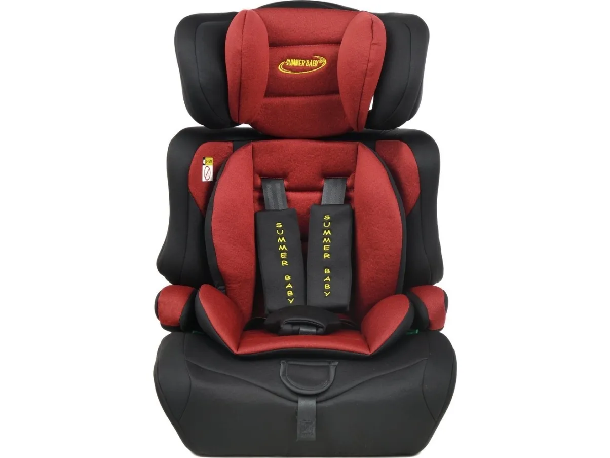 Bilbarnstol Summer Baby Bilbarnstol SUMMER BABY Cosmo I-Size 76-150cm BLACK & RED