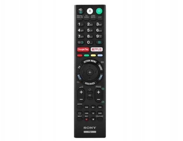 Original TV-fjärrkontroll SONY LCD / röstfunktion / RMF-TX310 / Black HQ LXRMFTX310