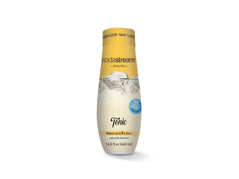SodaStream Tonic, Karboniseret sirup, Gul, 440 ml, 9 L, Flaske billede 1
