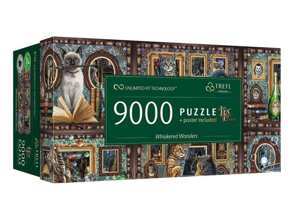 Trefl Prime, 9000 kpl, Eläimet, 12 vuosi/vuosia