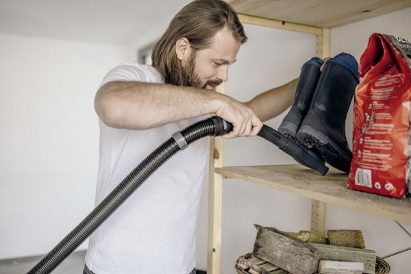Støvsuger KARCHER Våd- og tørstøvsuger WD 3 S V-17/4/20 + 4 FB 1000 watt Sugeeffekt 230 W Kapacitet 17 l Støj 74 dB Gul Vægt 4,8 kg 1.628-152.0 billede 3