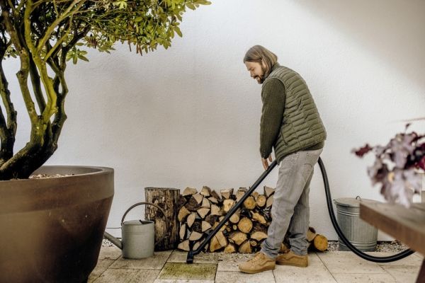 Støvsuger KARCHER Våd- og tørstøvsuger WD 3 S V-17/4/20 + 4 FB 1000 watt Sugeeffekt 230 W Kapacitet 17 l Støj 74 dB Gul Vægt 4,8 kg 1.628-152.0 billede 4