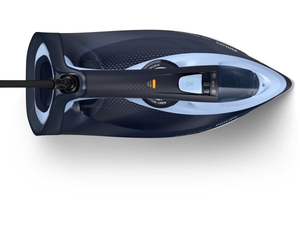 Philips Azur 7000 Series DST7041 - Dampstrygejern med automatisk afbrydelse - såleplade: SteamGlide Elite - 2800 W - lyseblå/mørkeblå billede 3